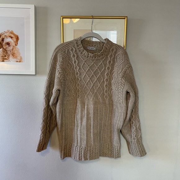 Inis Meais Ireland Cable Knit Sweater - Picture 1 of 12